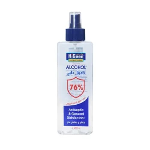 Higeen Antiseptic Alcohol Spray 76% 250