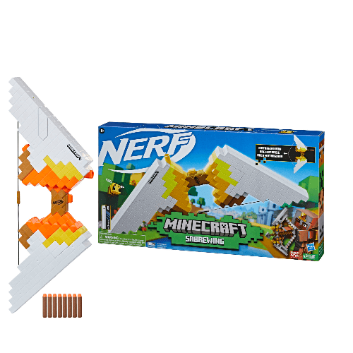 Nerf Minecraft Sabrewing Motorized Bow