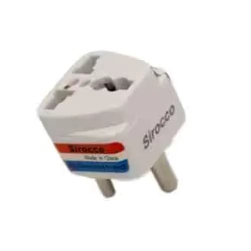 Sirocco 5A 250V 3 Pin Adaptor