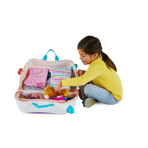 Trunki Ride-On Luggage - Lola The Llama