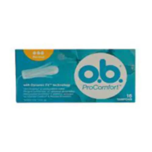 O.B Tampons Reg 16'S (Re16)