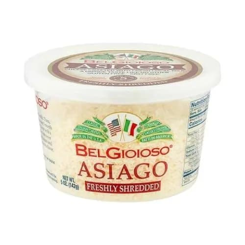 Belgioioso Asiago Cheese Freshly Shredded 142Gr