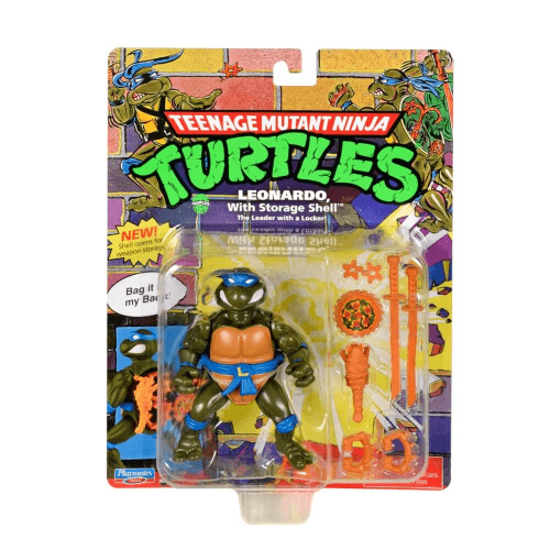 Teenage Mutant Ninja Turtles Leonardo Figure With Storage Shell (10 Cm)