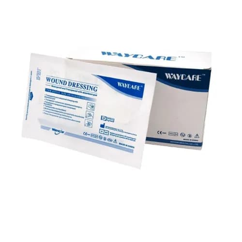 Waycare Adh Dressing Water Proof & Transp. 5 X 7.5Cm 100'S(51413)802011