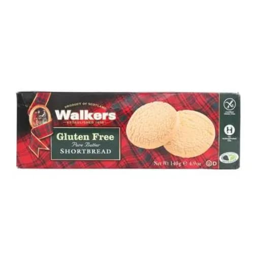 Walkers Pure Butter Free Gluten Shortbread 140G