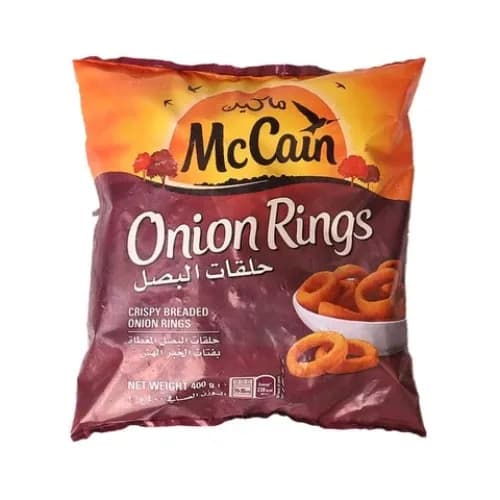 Mccain Onion Rings 400G