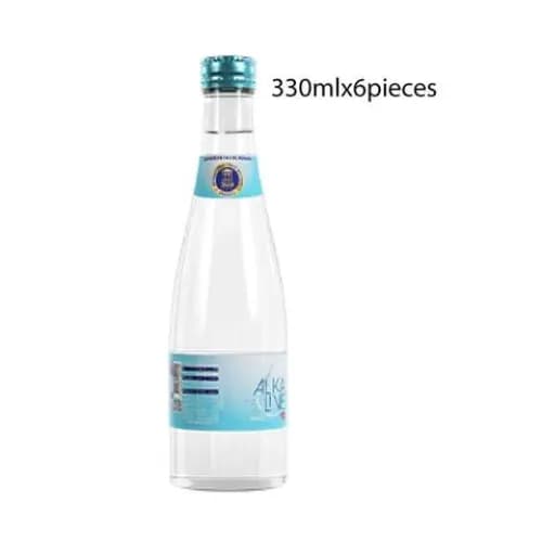 Alkalive Water Glass Bottle 330Mlx6Pieces