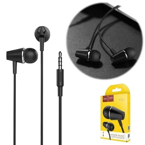 Hoco M34 Earphones With Microphone Black