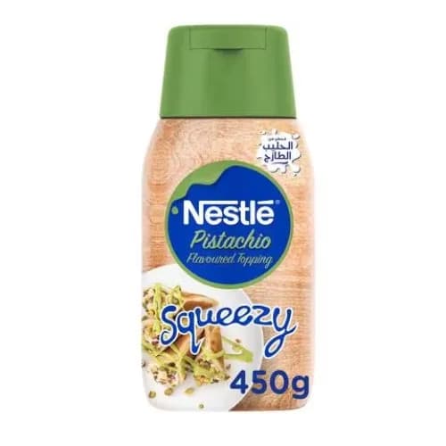 Nestle Pistachio Sweetened Condensed Milk Topping 450G