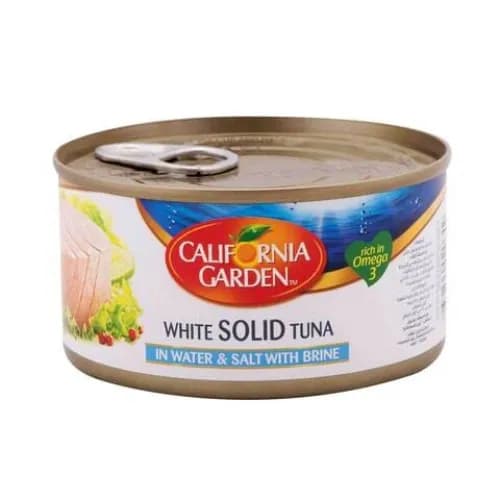 California Garden Solid White Tuna In Water And Salt In Brine 185G