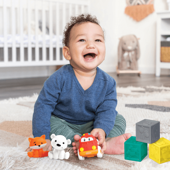 Infantino - Grip & Roll Soft Wheels (Header With Elastic Band)