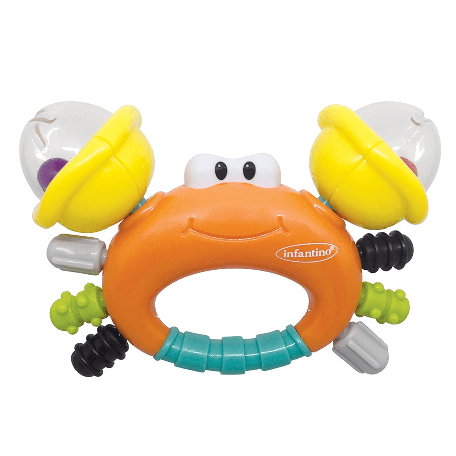 Infantino - Rattle And Teether Sand Crab