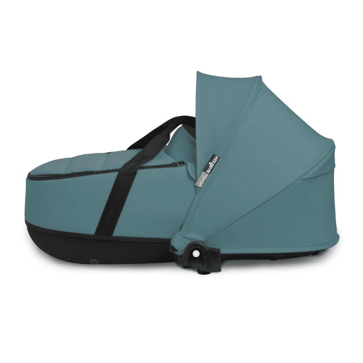 Babyzen Yoyo Stroller - Black Frame With Bassinet (Aqua)