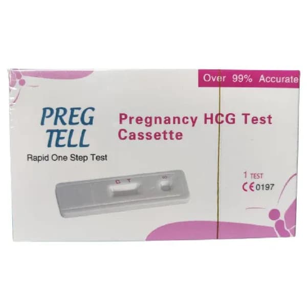 Preg Tell Pregnancy Test Cassette 1 Pc