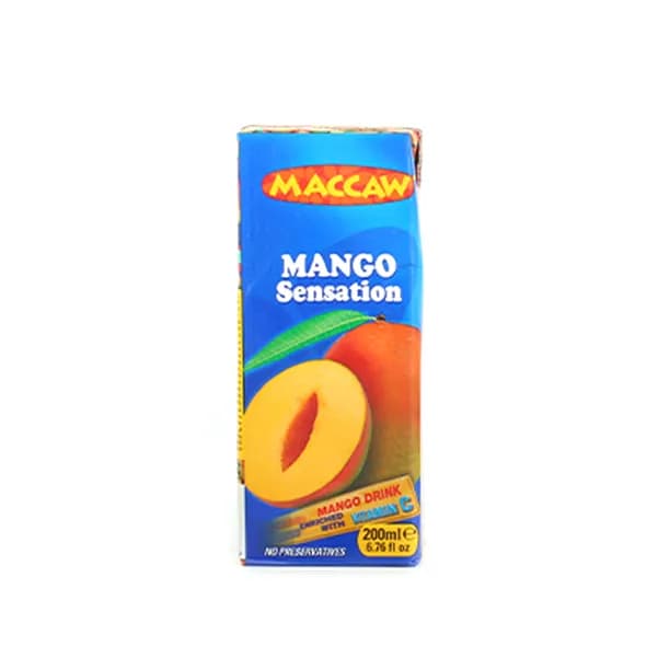 Maccaw Mango Drink 200Ml