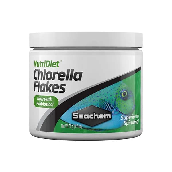 Seachem Nutridiet Chlorella Flakes 50G (1.8 Oz)