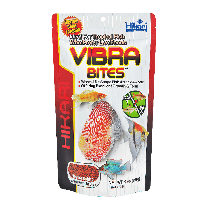 Hikari Vibra Bites (Very Slow Sinking)net Wt. 9.8oz (280g) Item # 22231