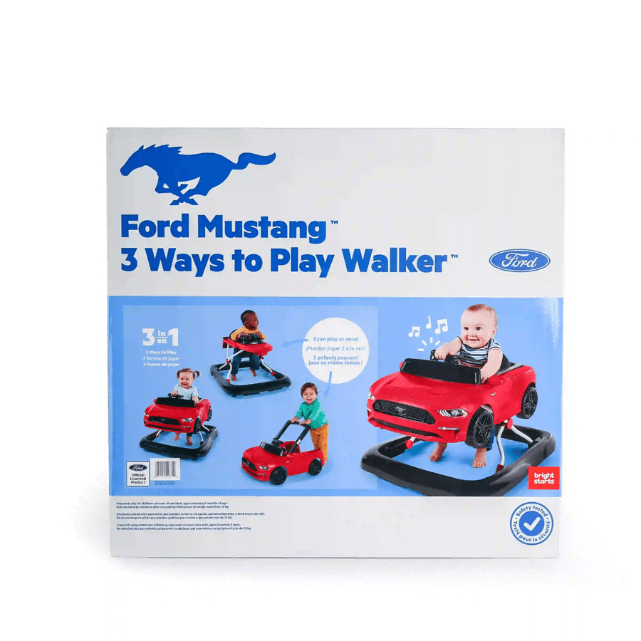 Ford Mustang 4-In-1 Walker (Red)