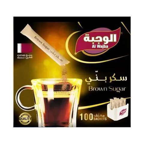 Al Wajba Brown Sugar 5Gx100'S