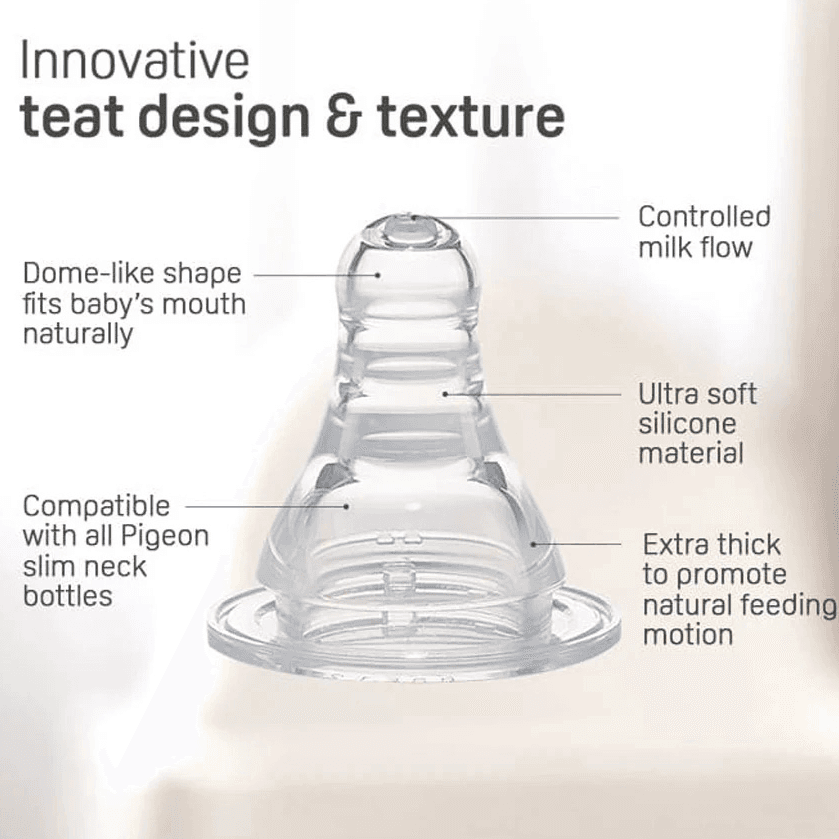 Pigeon - Glass Bottle Sn 120 Ml (White)