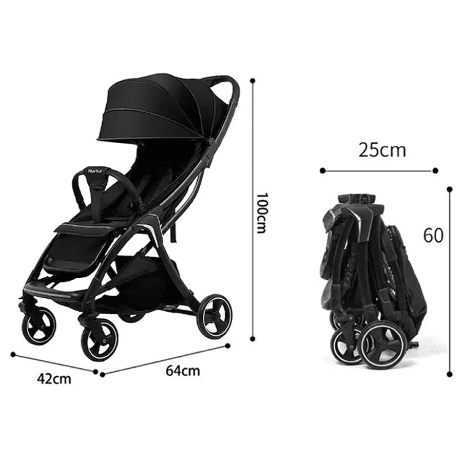 Nurtur - Aluminum Alloy Baby Travel Stroller