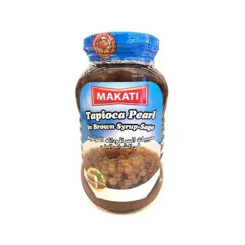 Makati Tapioca Pearl In Brown Syrp- Sago 340Gr