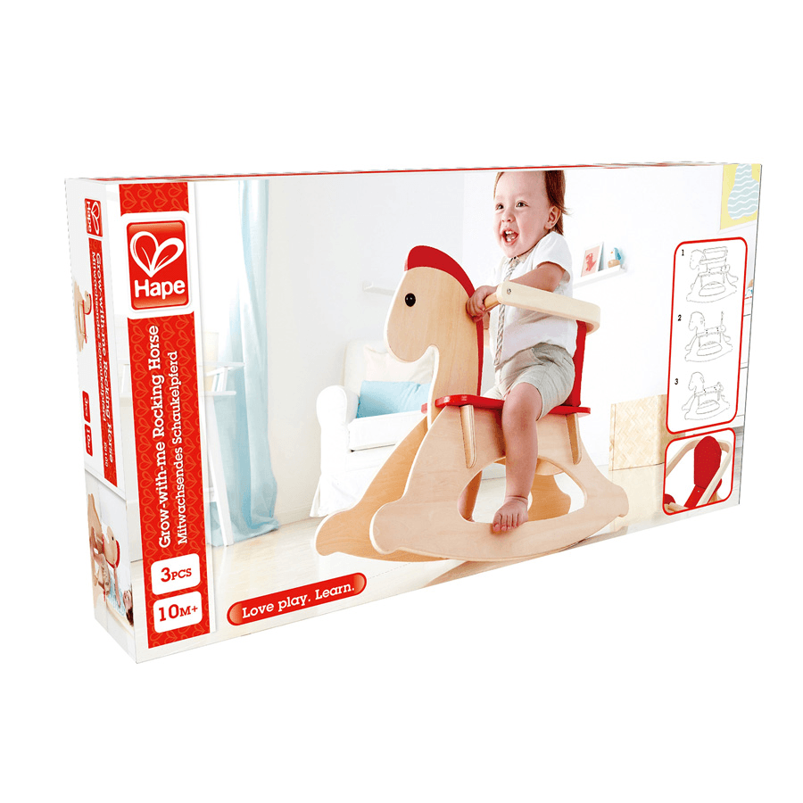 Hape - Grow-With-Me Rocking Horse