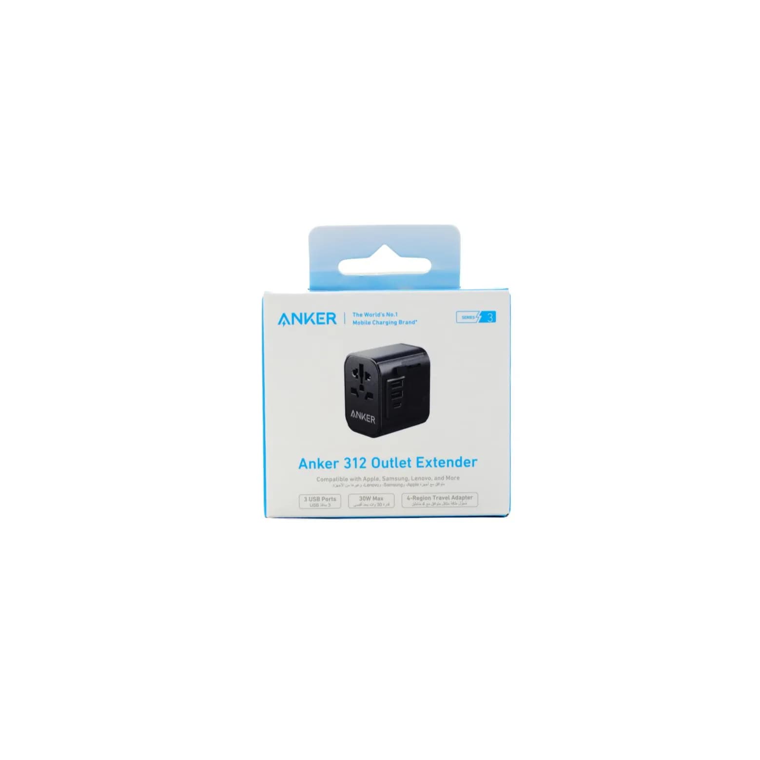 Anker 312 Outlet Extender 30W -A9212K11