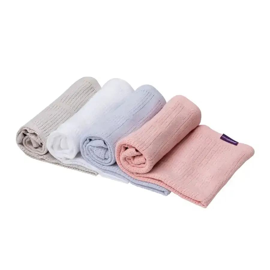 Clevamama Cellular Blanket 80 X 100 Cm (Pink)