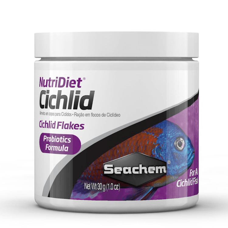 Seachem Nutridiet Cichlid Flakes 100G (3.5 Oz)