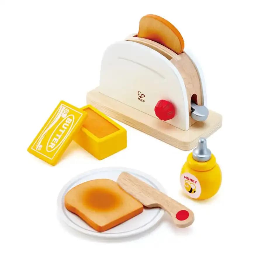 Hape - Pop-Up Toaster Set