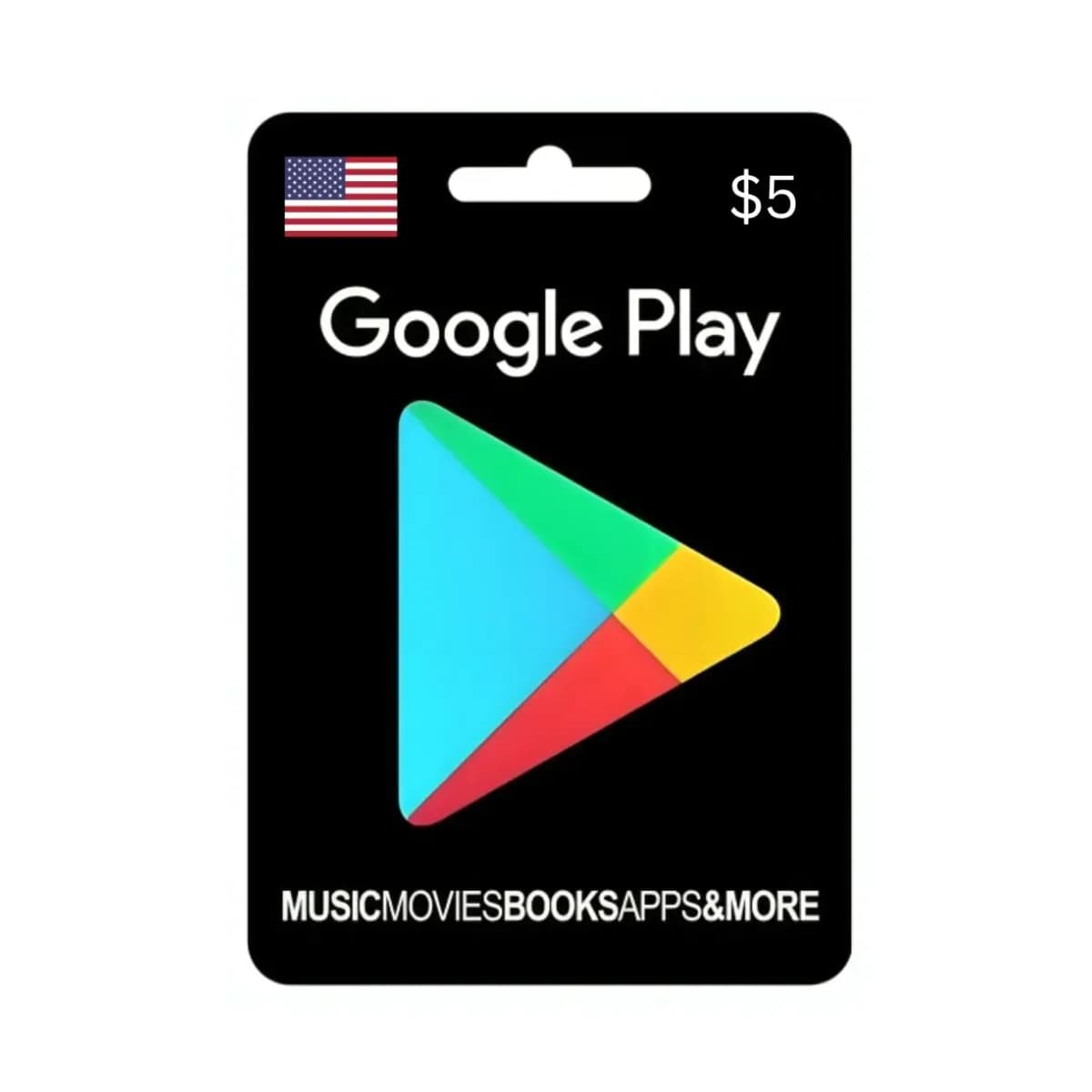 Google Play Usa $5