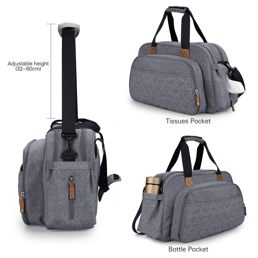 Little Story - Bed In A Bag Quilted (Grey)