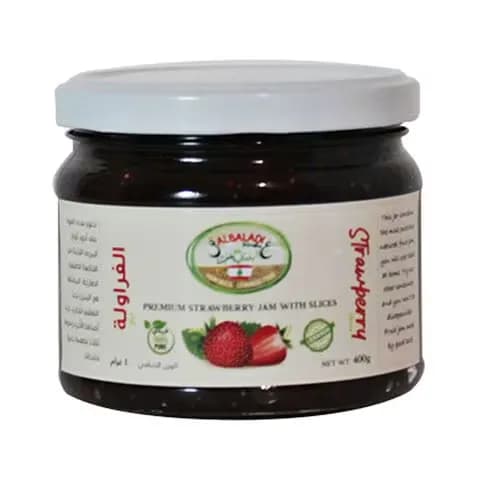 Al Baladi Sliced Strawberry Jam 400G