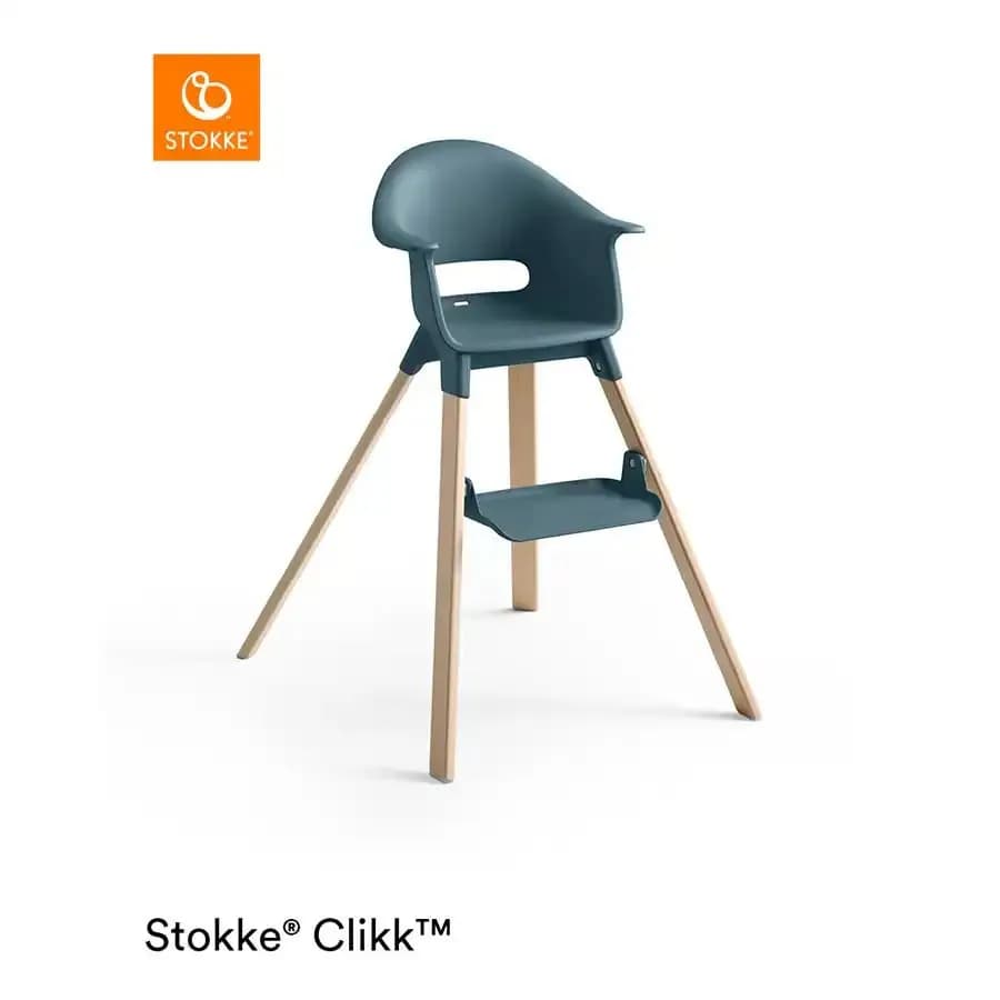 Stokke Clikk Highchair (Fjord Blue)