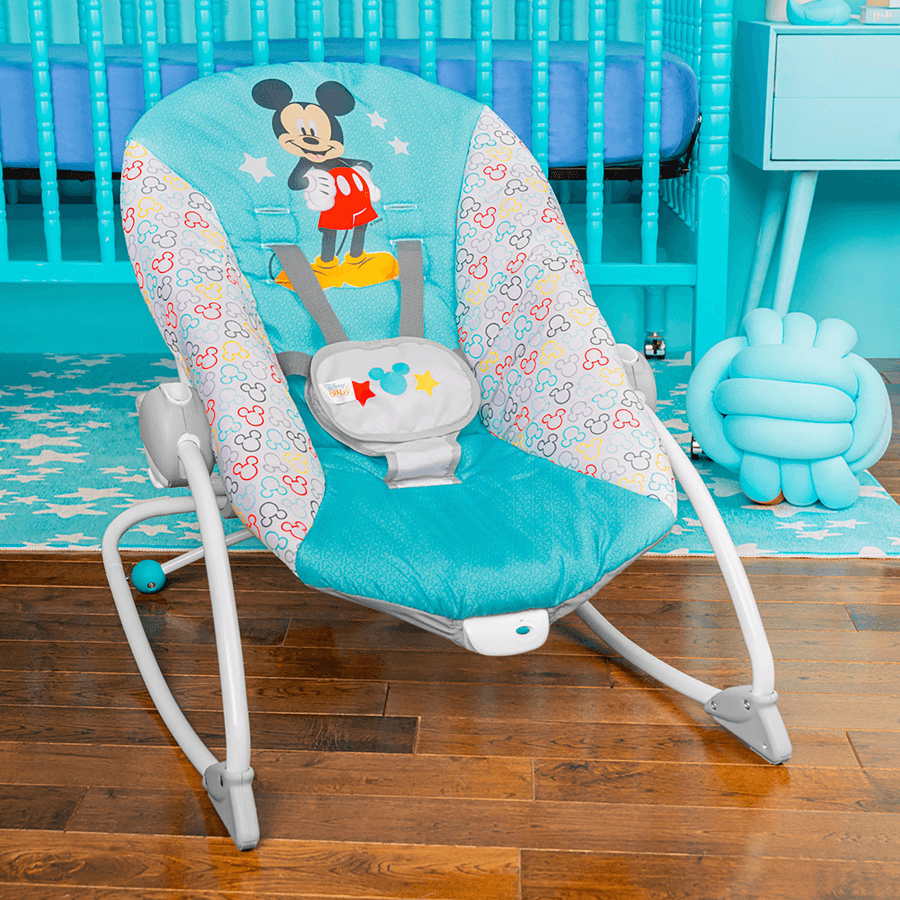 Mickey Happy Triangles Infant To Toddler Rocker