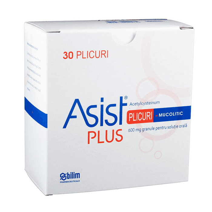 Asist Plus 600Mg Powder Sachet - 30'S