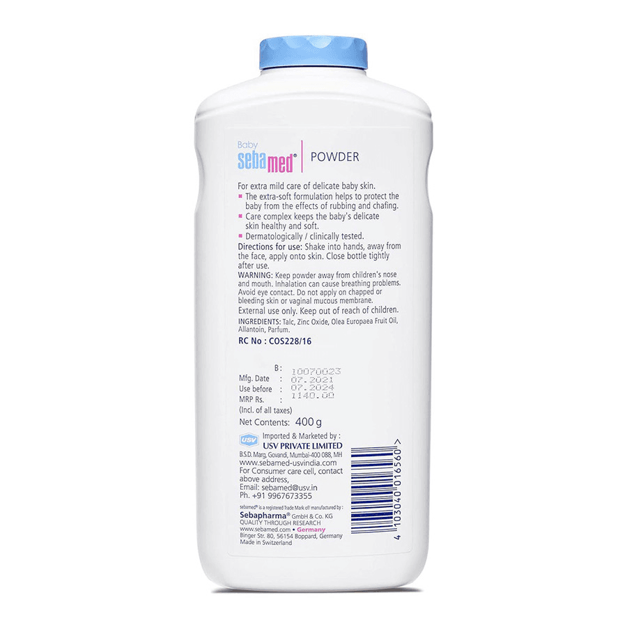 Sebamed - Baby Powder 400Gm