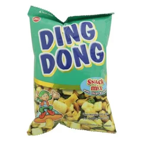 Ding Dong Snack Mix With Chips & Curls 100G