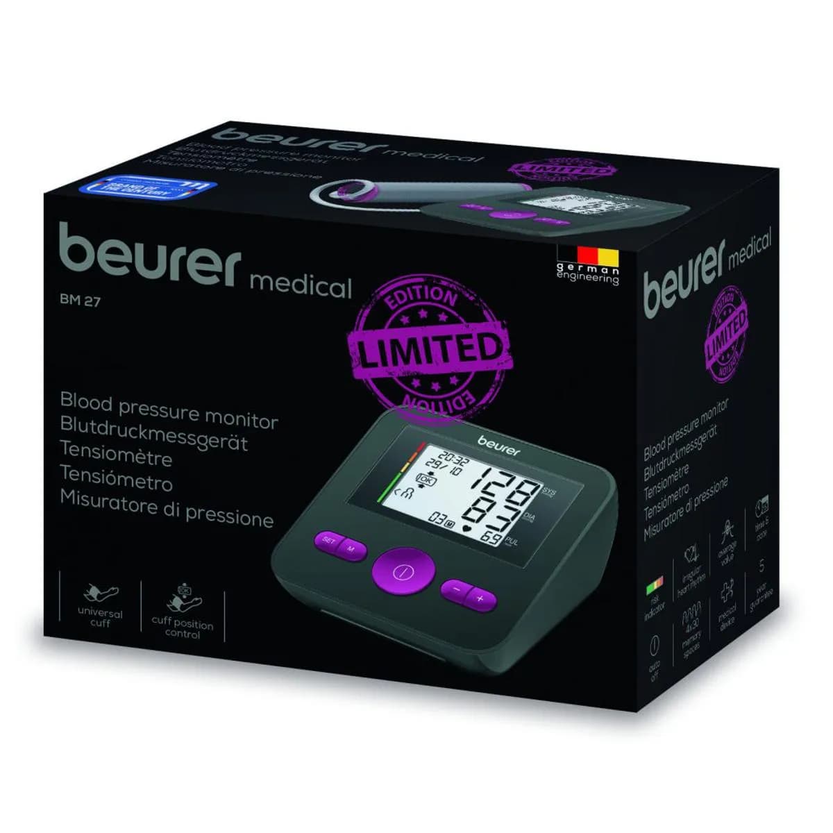 Beurer Digital Blood Pressure Monitor Bm-27