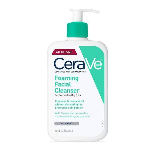 Cerave Foaming Cleanser (Normal To Oily Skin) - 473ml