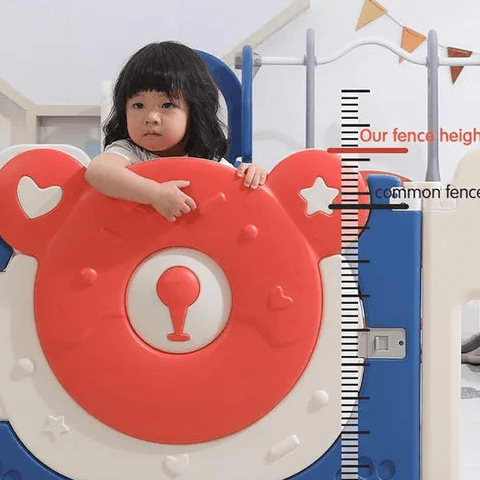 Kids Playpen (Blue) - 163 X 163 X 63 Cm