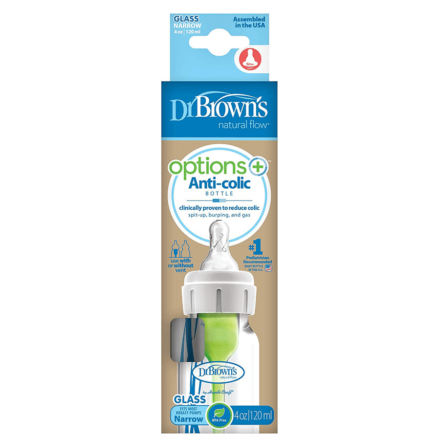 4 Oz/120 Ml Narrow Glass Options+ Bottle, 1-Pack