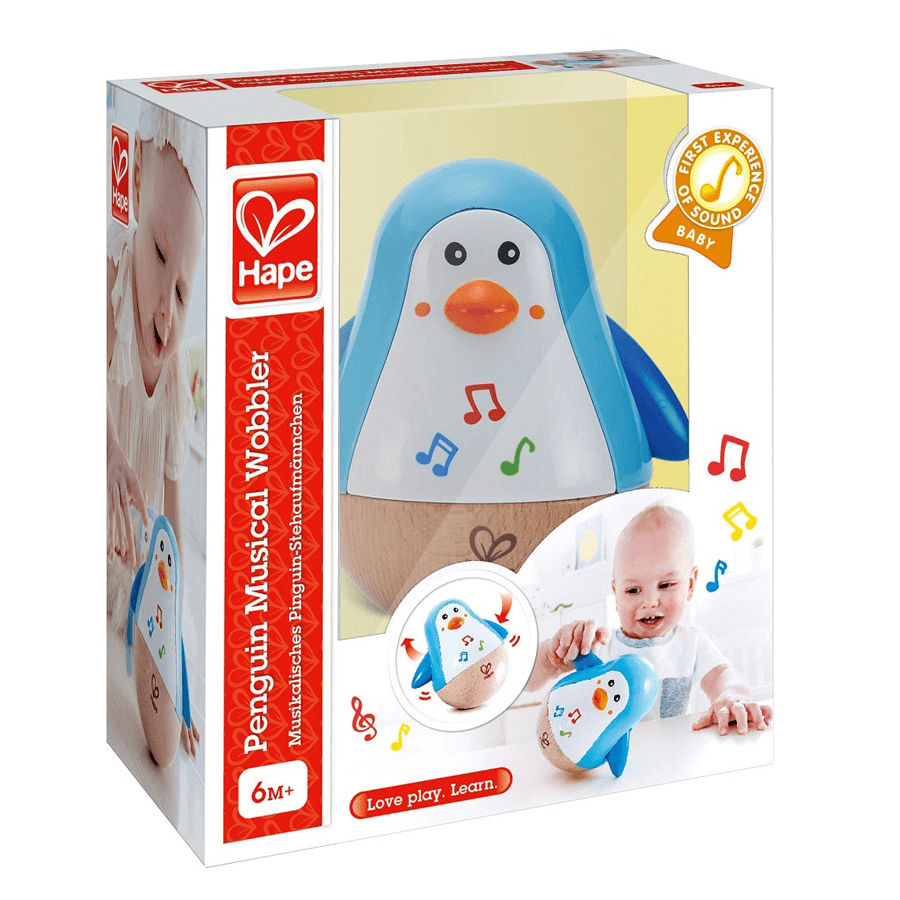 Hape - Penguin Musical Wobbler