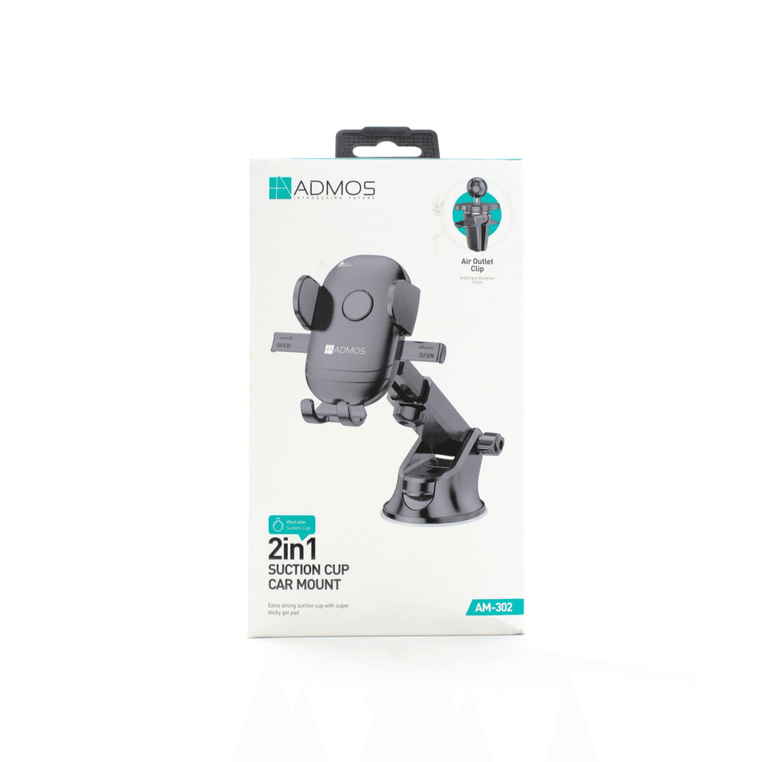 Admos Suction Cup Car Mount 2 In 1 Am-302