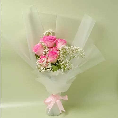 Pink Roses Bouquet No.2056