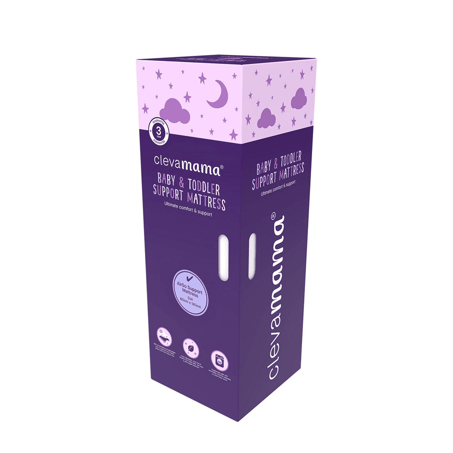 Clevamama Airgo Support Mattress 60 X 120 X 11 Cm - Cot Size