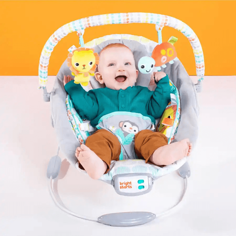 Bright Starts Whimsical Wild Comfy Bouncer