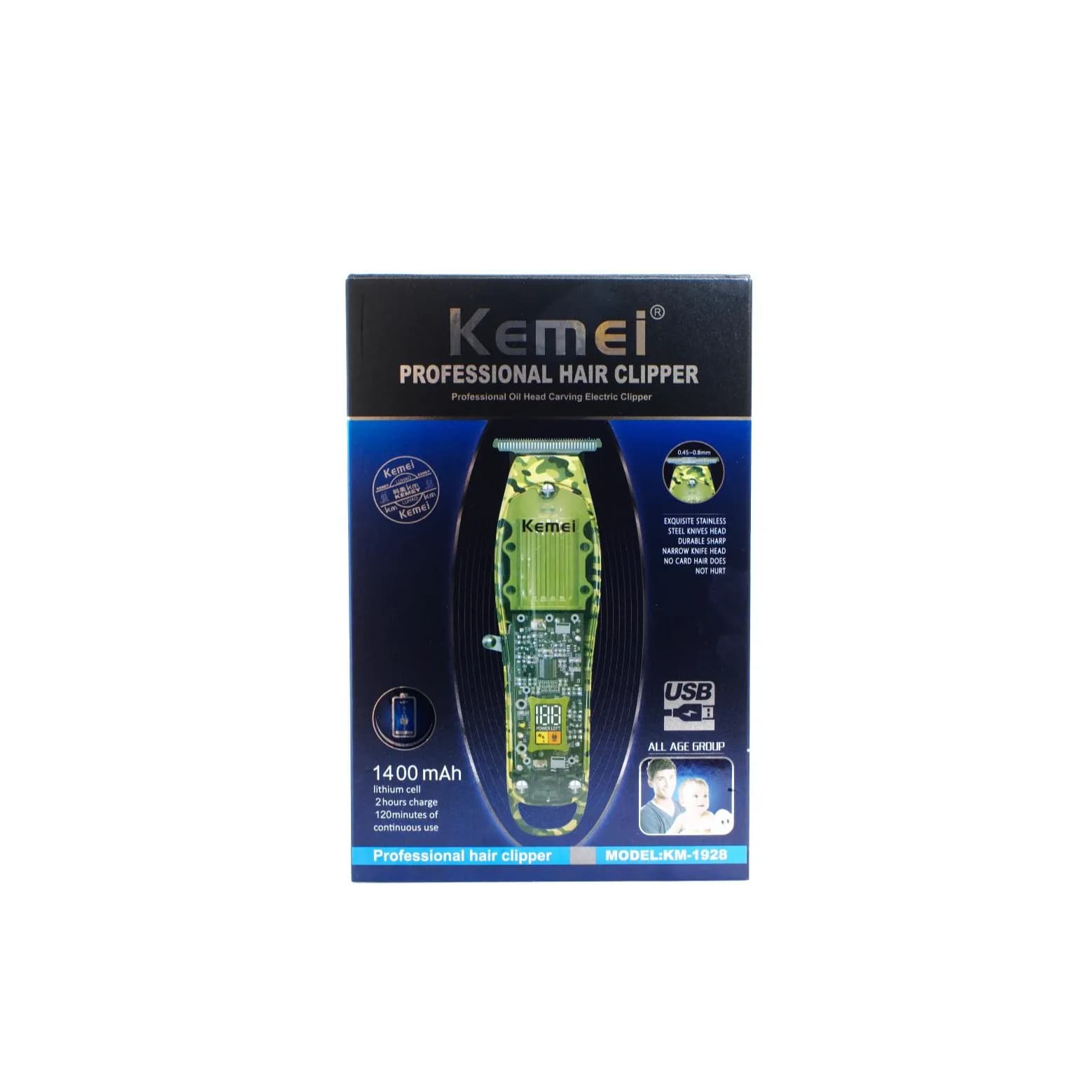 Kemei Professional Hair Clipper Km-1928