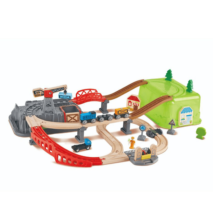 Hape - Countryside Train Bucket Set